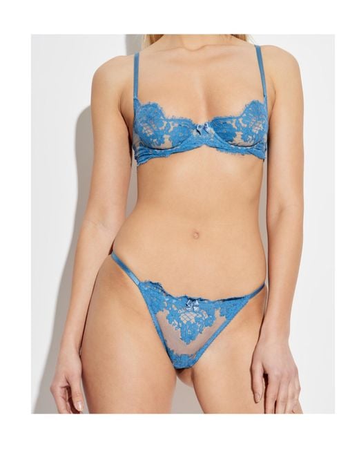 DSquared² Blue Lace Panties