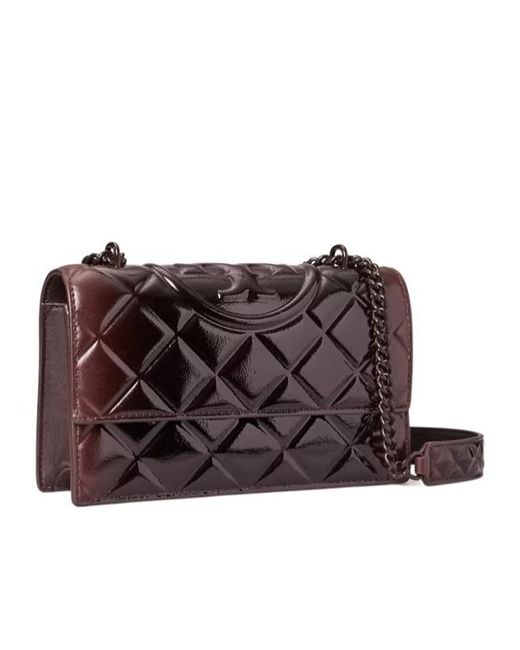 Tory Burch Black Fleming Small Convertible Shoulder Bag