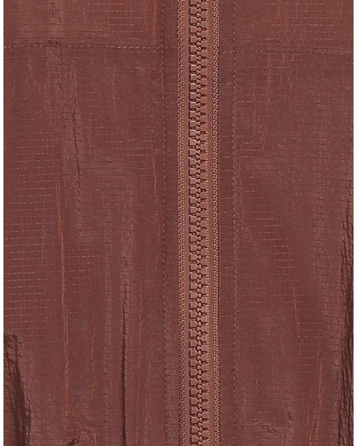 Ganni Brown Windbreaker Jackets