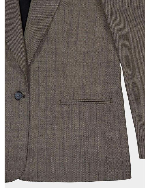 Stella McCartney Green Classic Single-Breasted Blazer