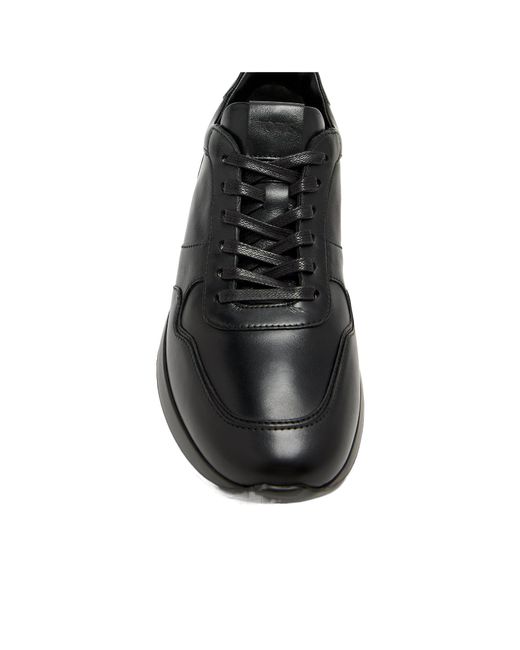 Tod's Black Round-Toe Low-Top Sneakers for men