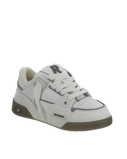 Represent Gray Studio Lace-Up Sneakers for men