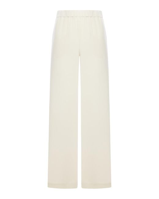 Max Mara White Bonn Pants