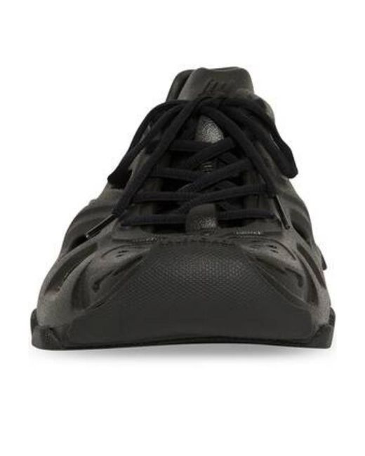 Balenciaga Black All-Over Cut Out Sneakers for men