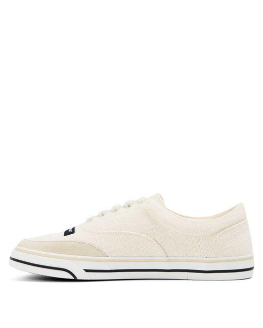 Dolce & Gabbana White Canvas Trainers for men