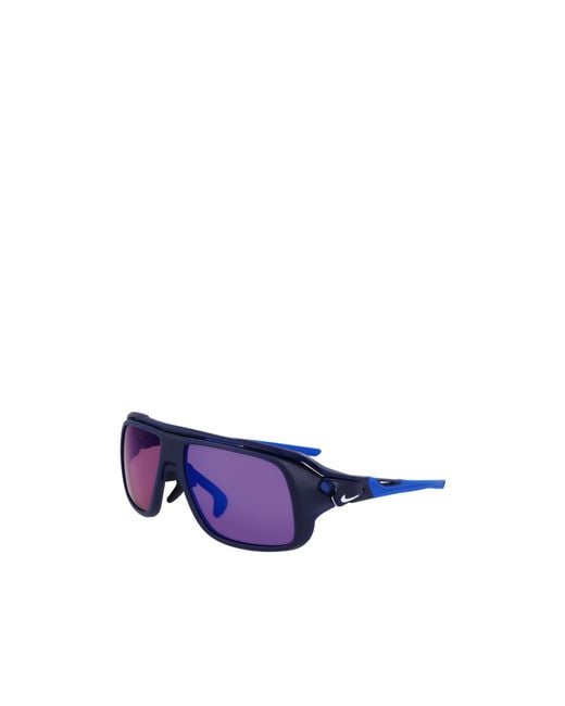 Nike Purple Flyfree Soar Pilot Frame Sunglasses for men