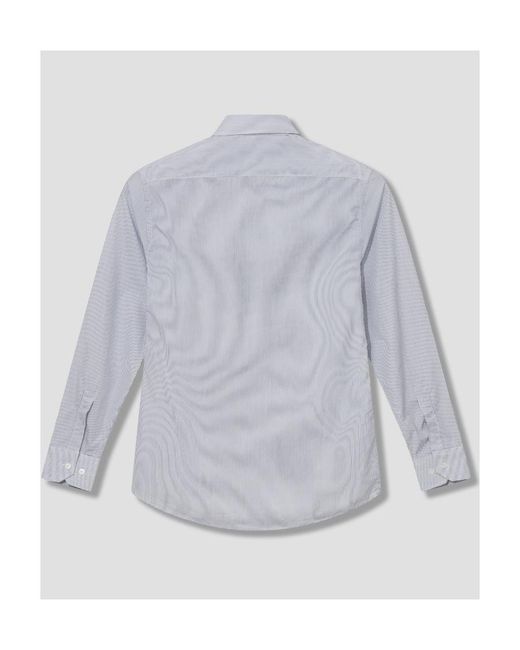 Barena Gray Long-Sleeved Button Shirt for men