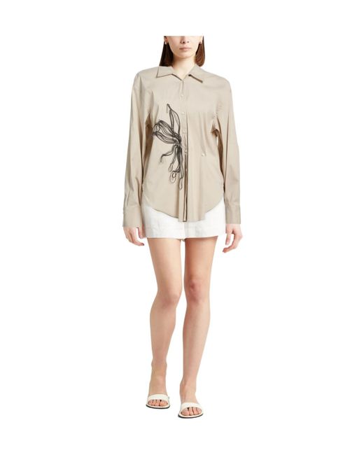 Brunello Cucinelli Natural Soft Pure Color Shirt