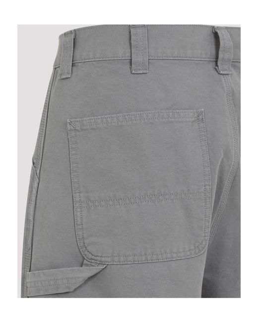 Carhartt Gray Belt Loop Track Pants for men