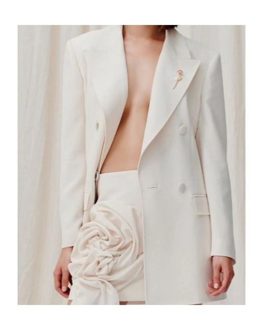 Marella White The It Blazer