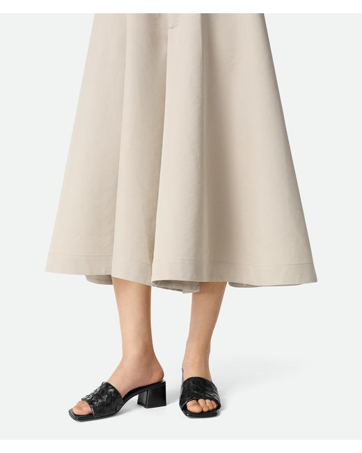 Bottega Veneta Black Mule Sandal