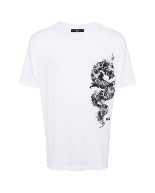 IRO White Short-Sleeved T-Shirt for men