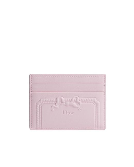 Dior Pink Salon Freesia Card Holder