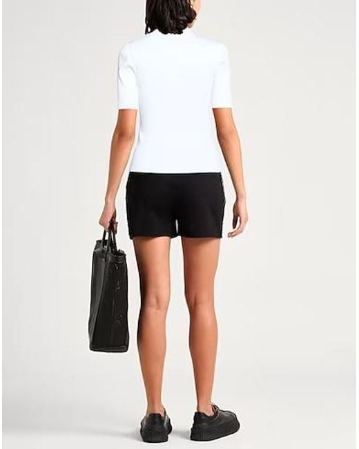 Tory Burch White Solid Knit Sweater