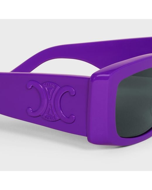 Céline Purple Triomphe Xl 01 Sunglasses