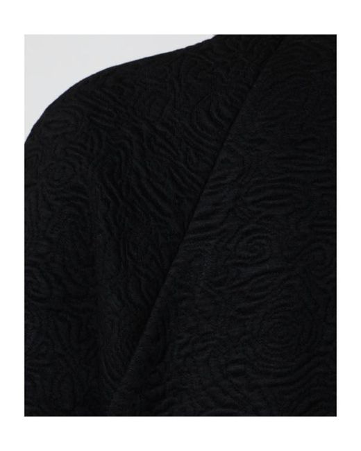 Dries Van Noten Black Viscose-Blend Sweatshirt