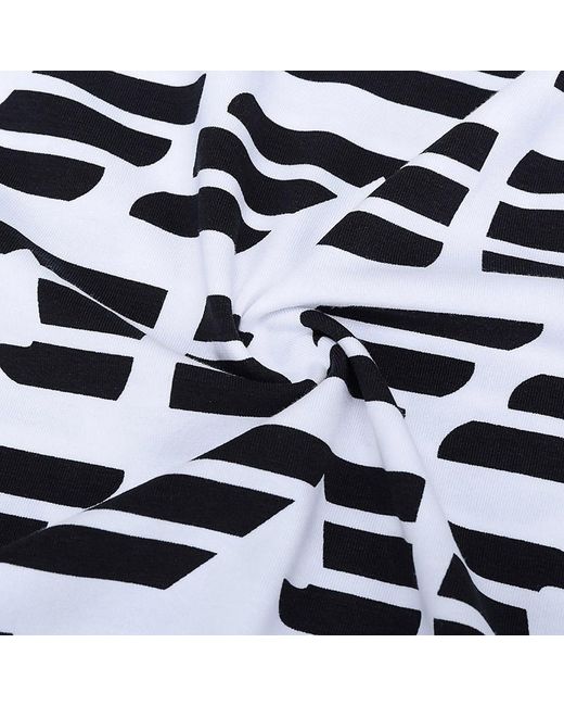 Emporio Armani White Logo Printed T-Shirt for men