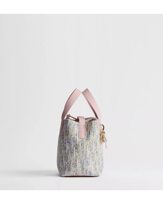 Dior Gray Small Toujours Vertical Tote Bag