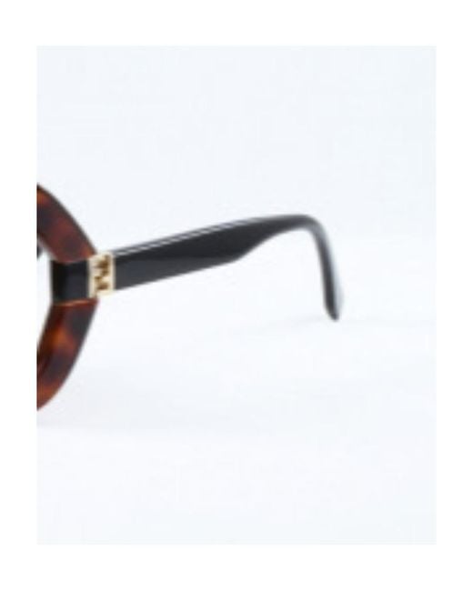 Fendi Multicolor Square Sunglasses