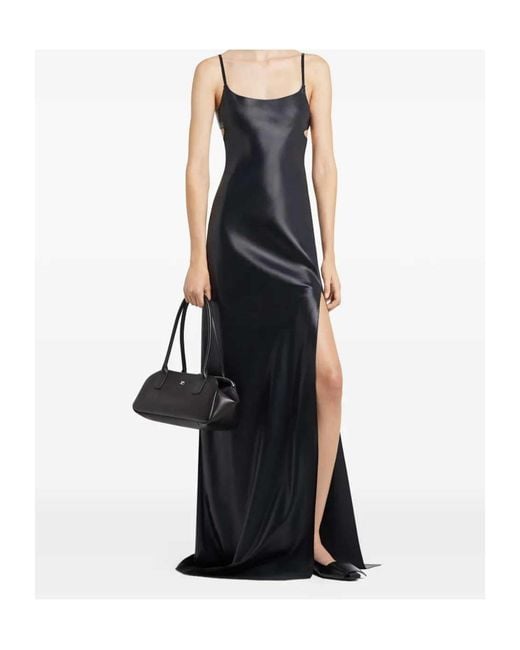 Courreges Multicolor Courrèges Cut-Out Detailed Midi Slip Dress