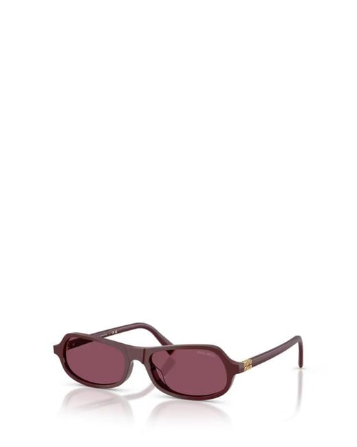 Miu Miu Purple Full-Rim Sunglasses for men