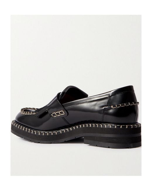 Chloé Black Round-Headed Flat Shoes