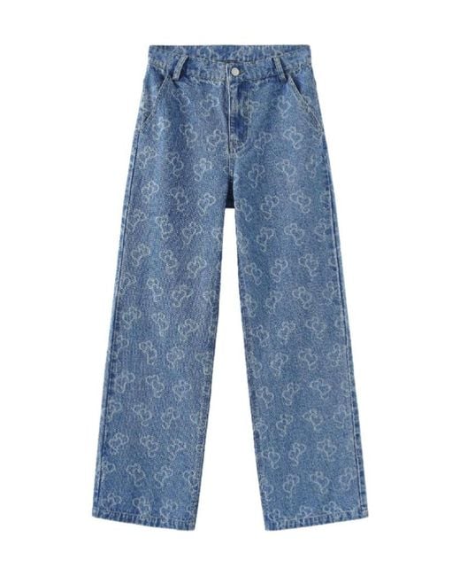 Marissa Chiara Blue Belt Loop Jeans