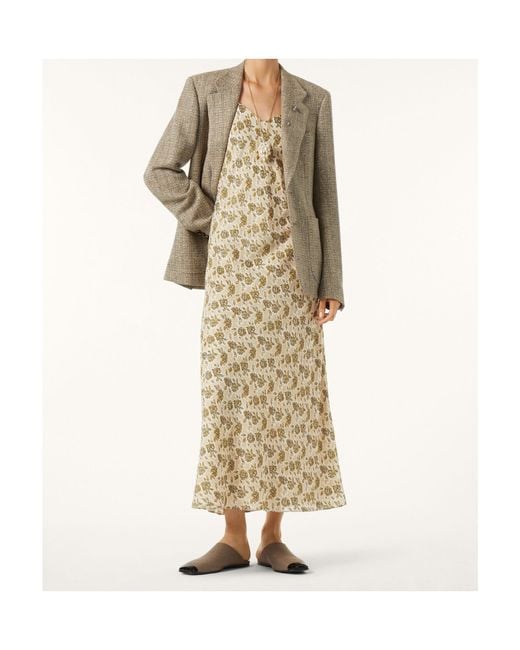 Loro Piana Metallic Marian Dress