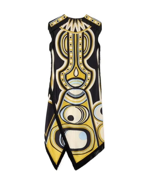 LaDoubleJ Metallic Scarf Dress