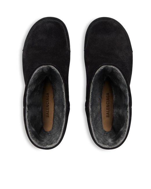 Balenciaga Black Dumbo Snow Boots for men
