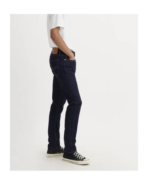 Levi's Gray 512 Slim Taper Jeans for men