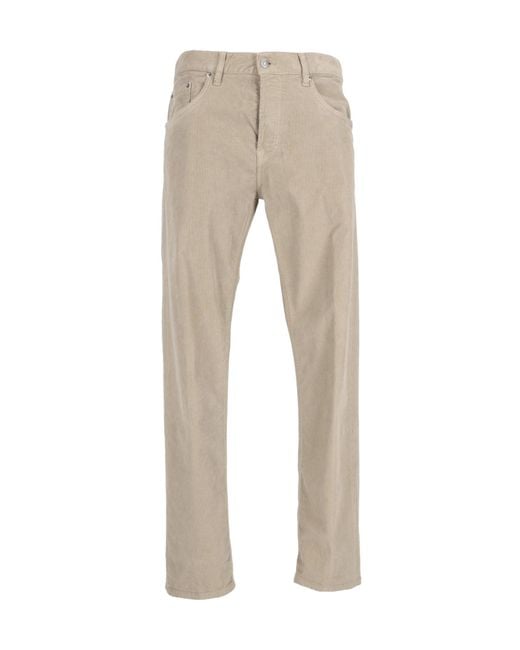 Dondup Natural Casual Trousers With Belt Loops for men