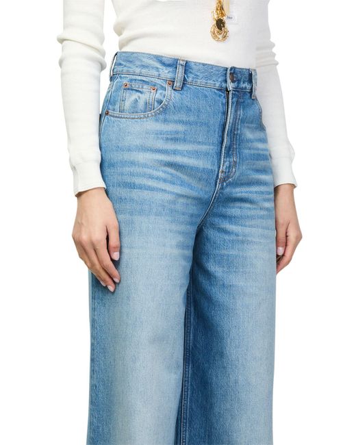 Chloé Blue Straight-Cut Jeans