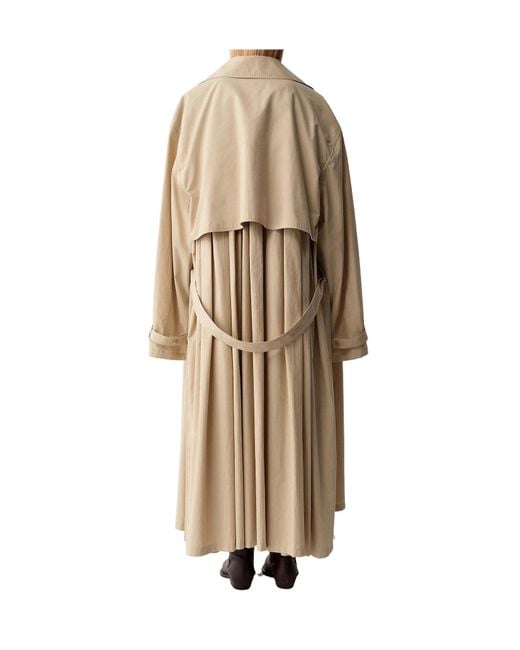 Calvin Klein Natural Mireille Belted Trench Coat