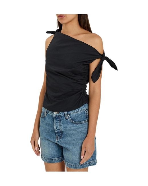 Staud Black Comfortable Versatile Top
