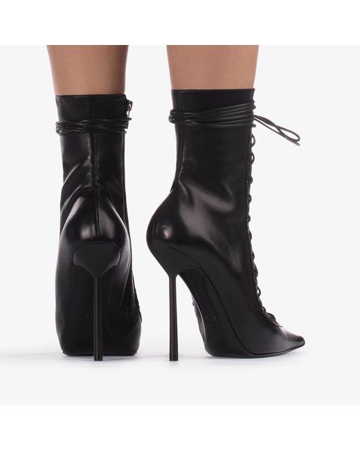 Le Silla Black Heeled Boots