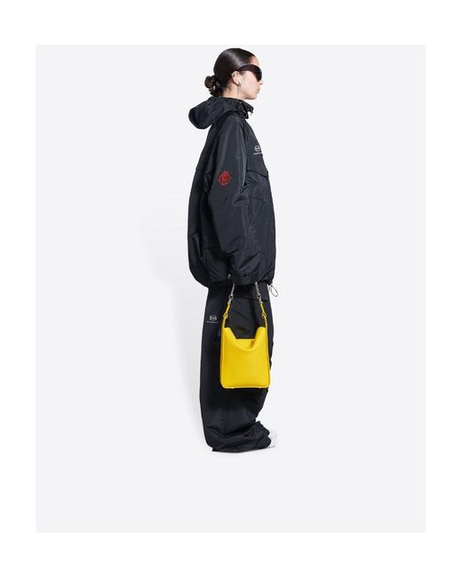 Balenciaga Yellow Tool 2.0 Small North-South Chain Tote Bag