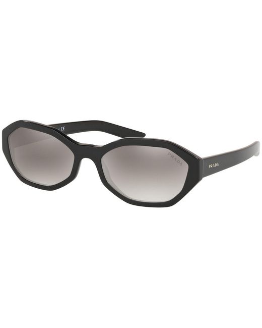 Prada White Full-Frame Sunglasses