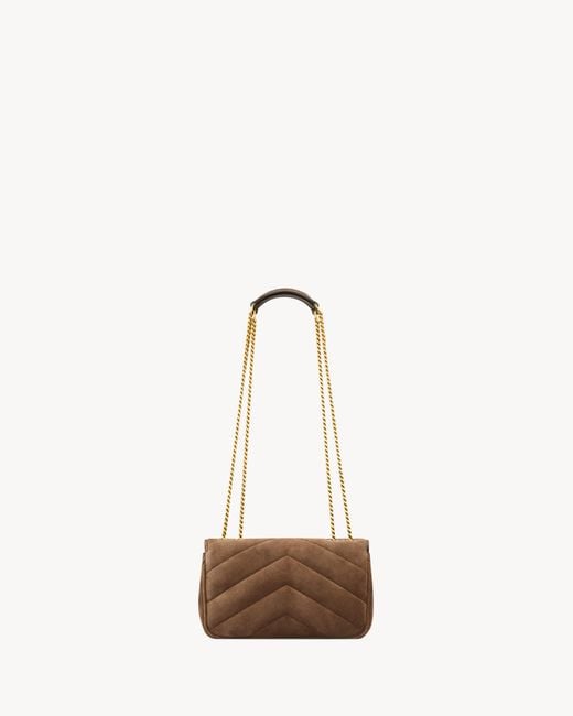 Saint Laurent White Flap Mini Bag