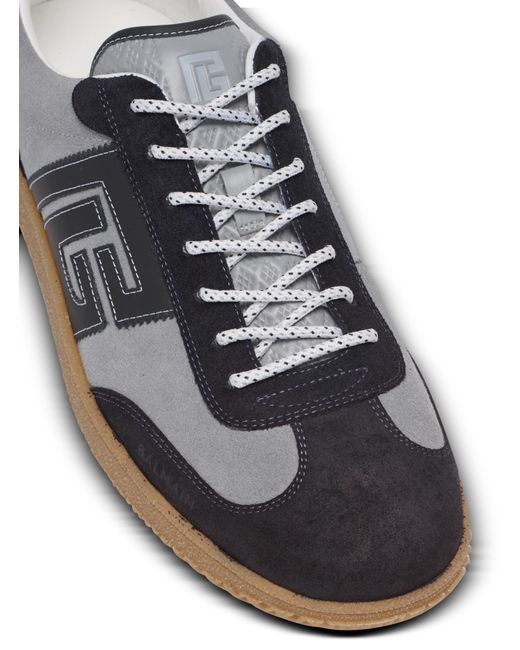 Balmain Black Swan Trainers for men