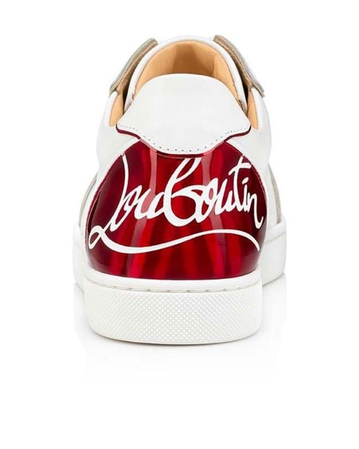 Christian Louboutin White Fun Vieira Low-Top Sneakers