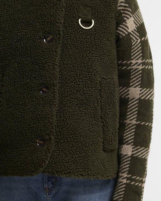 Barbour Green Fleece Vest