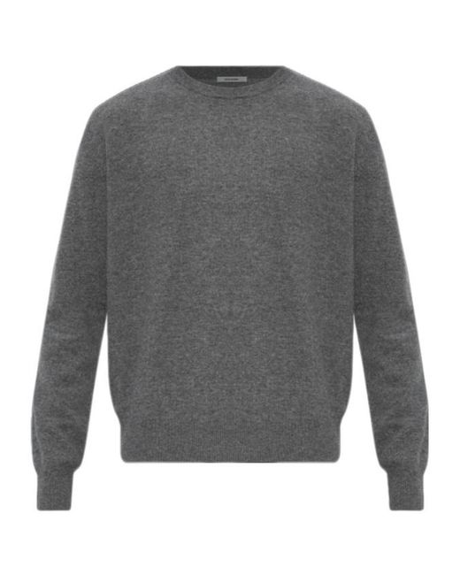 Entire studios Gray Crew-Neck Sweater for men