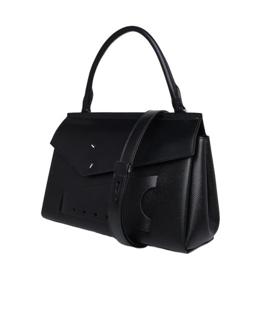 Maison Margiela Black Small Snatched Classique Tote Bag