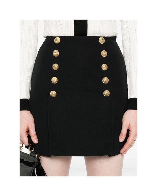 Balmain Black Skirts