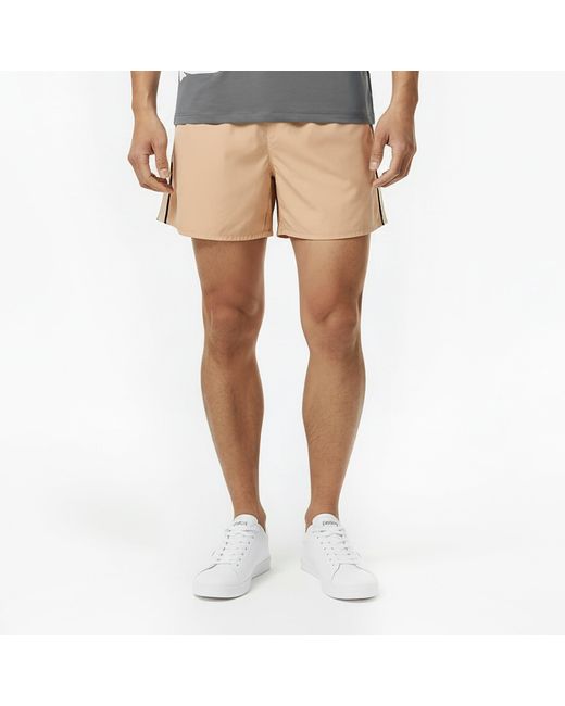 Lacoste Natural Elastic Waistband Athletic Shorts for men