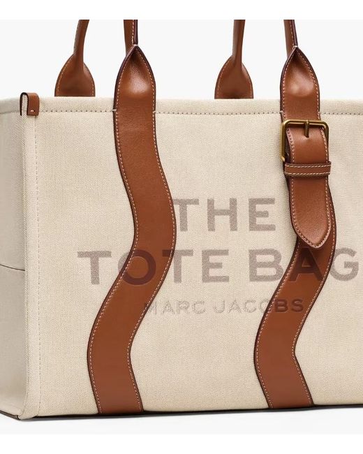 Marc Jacobs Multicolor The Wavy Canvas Large Tote Bag