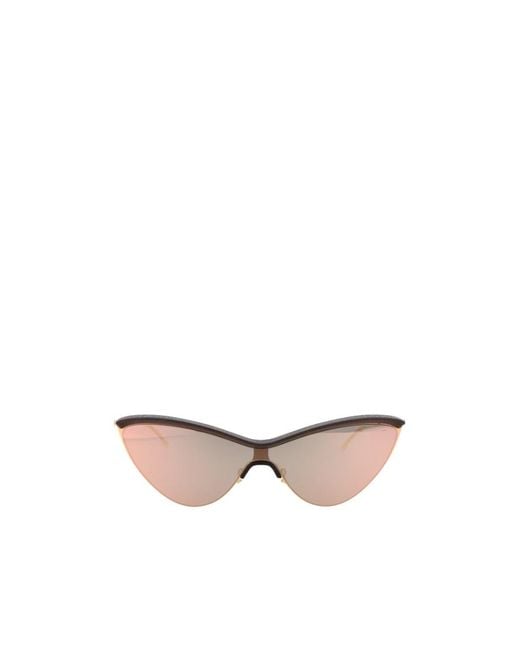Mykita White X Maison Margiela Cat Eye Frame Sunglasses