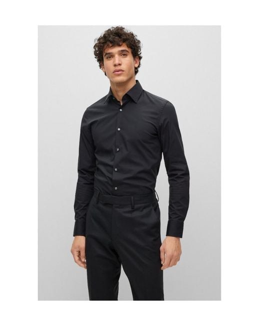 Boss Black Boss Long-Sleeved Buttoned Shirt for men