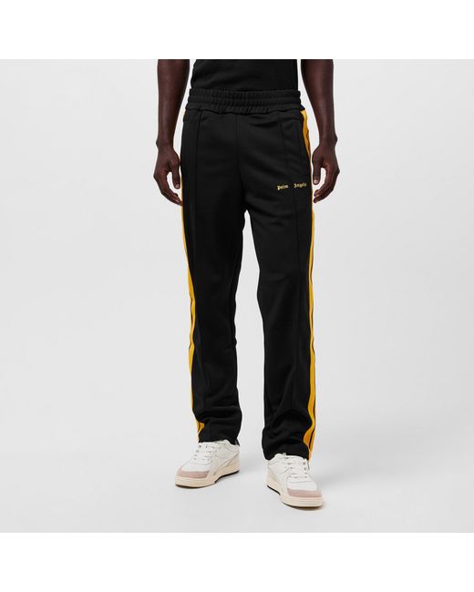 Palm Angels Black Elasticated Track Pants for men